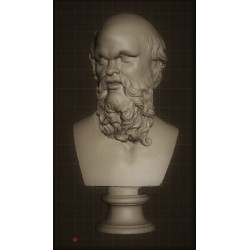 LB 332 Socrate - Museo Crawford h. cm. 50