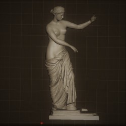 RID 15 Aphrodite di Capua h. cm. 65 – Museo Nazionale Archeologico Napoli