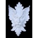 LM 25 Masque avec feuilles h. cm. 32x20