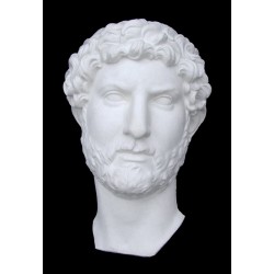 LM 48 Masque Hadrien Empereur romain h. cm. 43x27