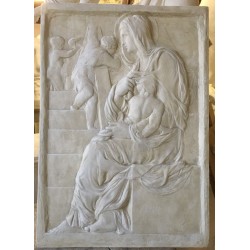 LR 53 Madonna della scala di Michelangelo h. cm. 59x42