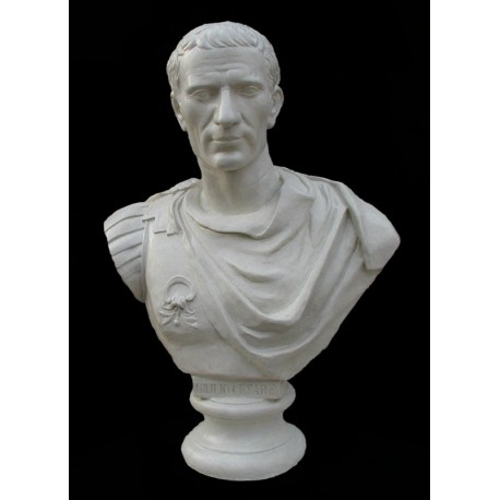 LB 8 Busto Giulio Cesare Imperatore Romano h. cm. 71