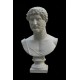 LB 9 Busto de Adriano, emperador romano h. centímetro. 80