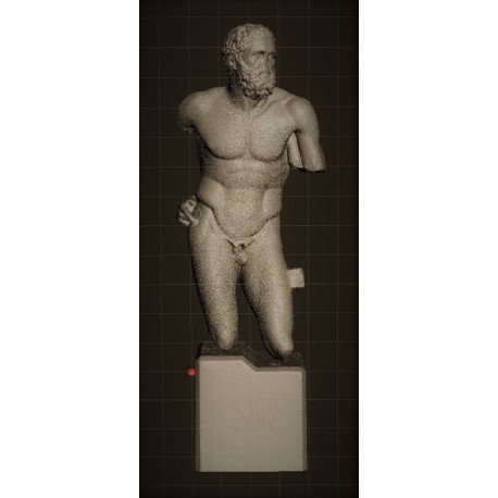 LS 448 Statua Hercules - V. Borghese - Roma h. cm. 193