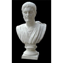 LB 78 Busto Diocleziano Imperatore Romano h. cm. 77