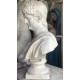 LB 23 Busto de Nerón, emperador romano h. centímetro. 73