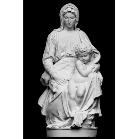 RID 34 Statua Madonna di Bruges di Michelangelo h. cm. 82