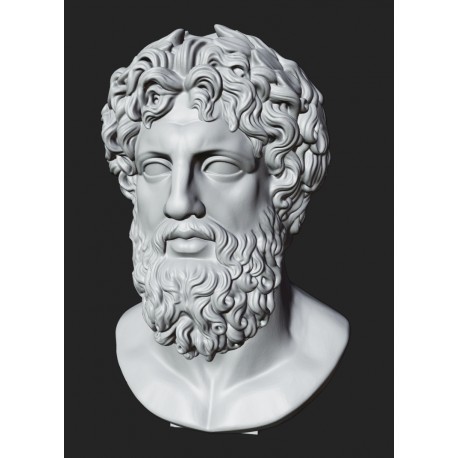 LB 520 Asclepius head h. 45 cm