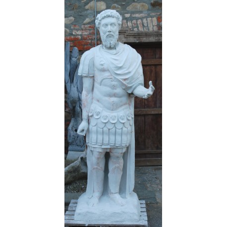 LS 257 Statua dell’Imperatore Romano Marco Aurelio h. cm. 192 (Collezione Scaramella)