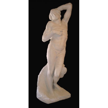LS 112 Statua dello Schiavo Morente di Michelangelo h. cm. 229 (Museo del Louvre – Parigi)
