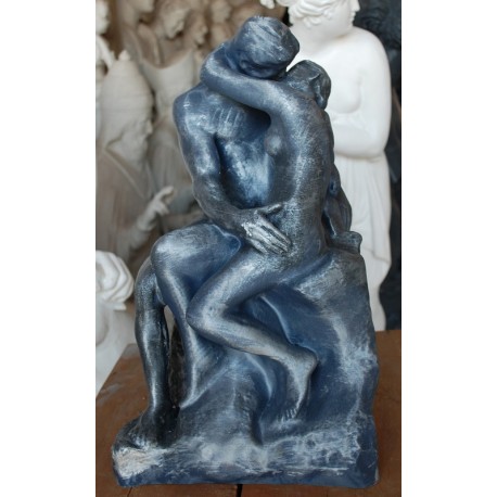 MS 20 Statua Il Bacio di Rodin h. cm. 42