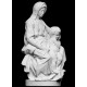 RID 34A Statua Madonna di Bruges di Michelangelo h. cm. 60