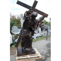 LS 268 Cristo che porta la Croce h. cm. 200