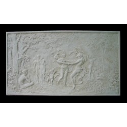 LR 81 Bajorrelieve Figuras danzantes h. centímetro. 54x97