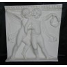 LR 85 Bas-relief Putti de Side h. cm. 75x78