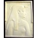 LR 88 Bassorilievo Profilo divinità egizia h. cm. 47x36