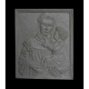 LR 91 Bas-relief Saint Anthony of Padua h. cm. 70