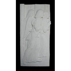 LR 93 Bajorrelieve Ángeles '400 Toscana h. centímetro. 102x50