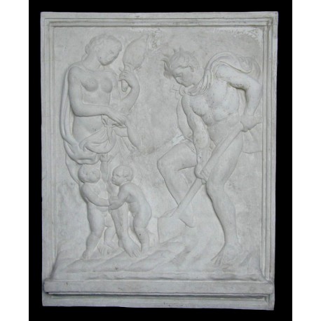 LR 96 Flachrelief Das Werk – Jacopo della Quercia h. cm. 97 x 77