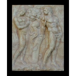 LR 99 Bajorrelieve El pecado original - Jacopo della Quercia h. centímetro. 86x71