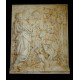 LR 100 Bassorilievo L'uscita dall'Arca - Jacopo della Quercia h. cm. 85x71