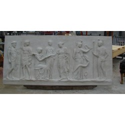 LR 132 Bassorilievo Hermes e Dioniso h. cm. 135x300