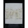 LR 135 Flachrelief Vestalinnen mit Rosengirlande h. cm. 87 x 73